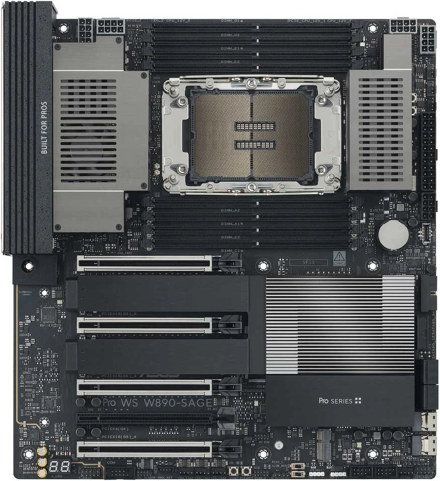 Pagrindinė plokštė Asus PRO WS W890-SAGE