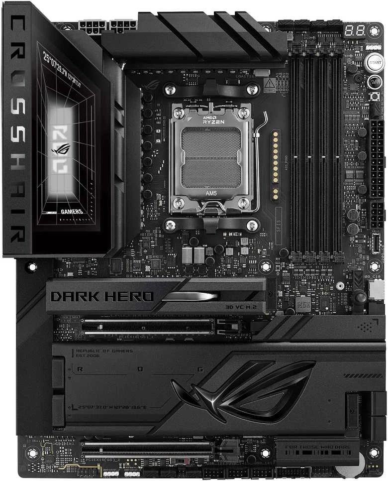 ASUS ROG CROSSHAIR X870E DARK HERO AMD X870E Socket AM5 ATX