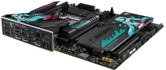 Pagrindinė plokštė ASUS ROG STRIX X870E-H GAMING WIFI7 HATSUNE MIKU EDITION