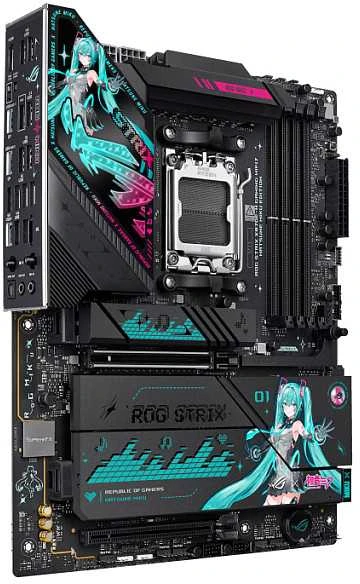 Pagrindinė plokštė ASUS ROG STRIX X870E-H GAMING WIFI7 HATSUNE MIKU EDITION