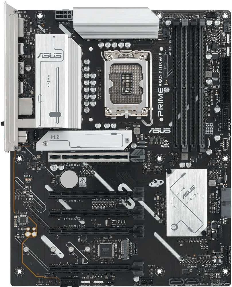 Pagrindinė plokštė ASUS PRIME B860-PLUS WIFI Intel B860 LGA 1851 (V1 lizdas) ATX