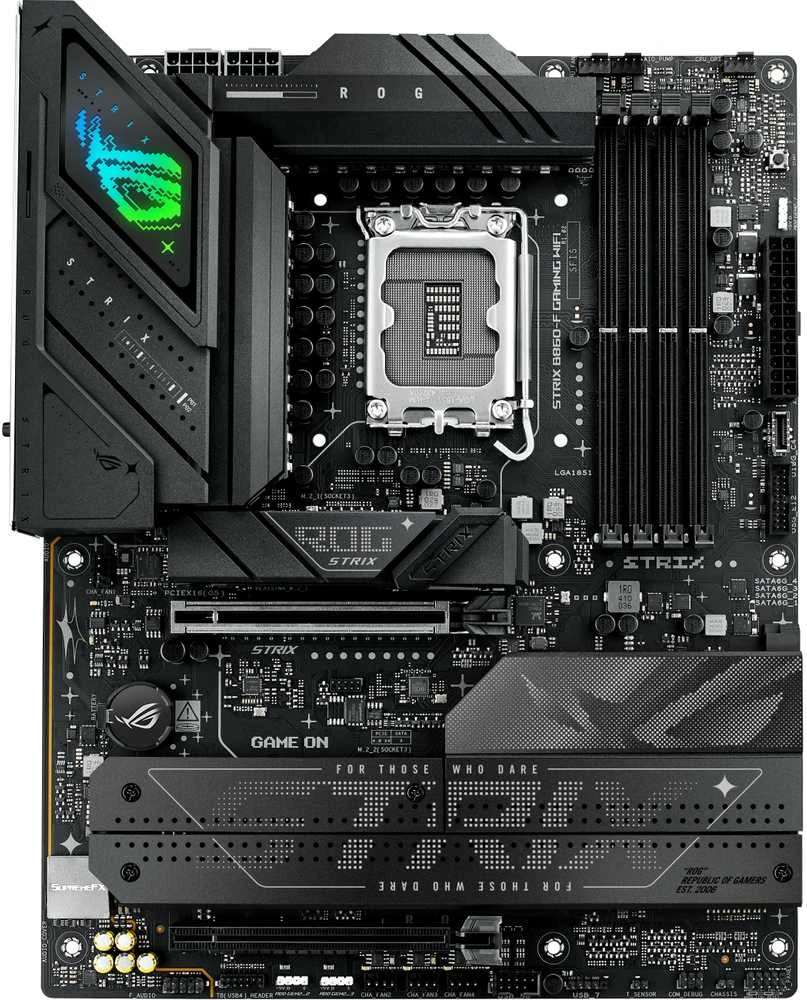 Pagrindinė plokštė ASUS ROG STRIX B860-F GAMING WIFI