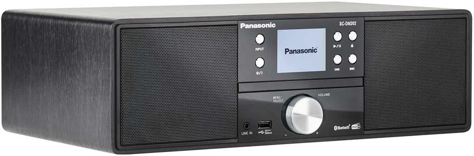 Muzikinis centras „Panasonic“ garso DAB+ sistema SC-DM202EG-K