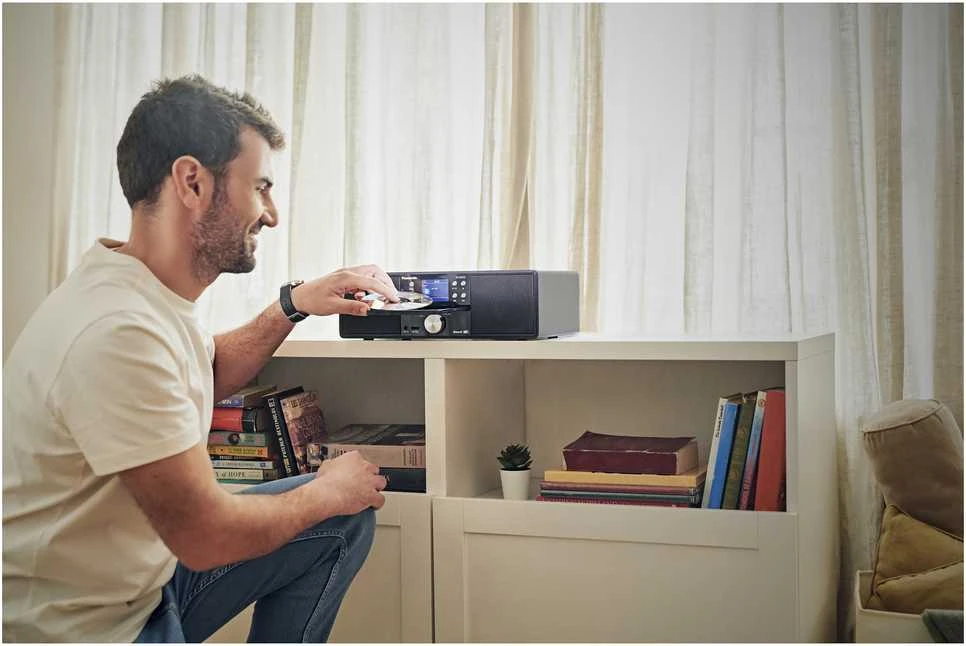 Muzikinis centras „Panasonic“ garso DAB+ sistema SC-DM202EG-K