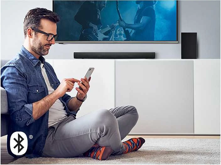 Namų kino sistema GARSO BARAS 2.1/SC-HTB150EGK PANASONIC