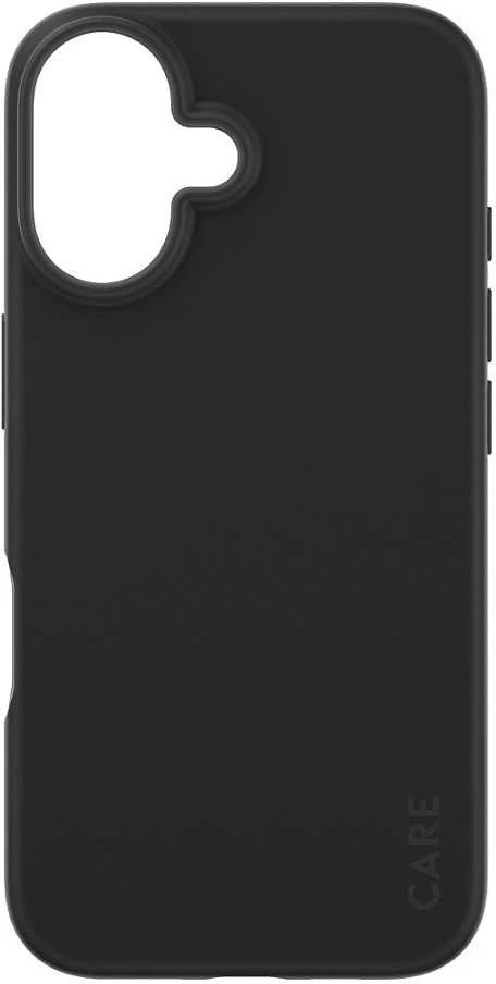 Panzer Glass CARE Madingas dėklas | Galinis viršelis | Apple | iPhone 16 | Perdirbtas plastikas | Juodas