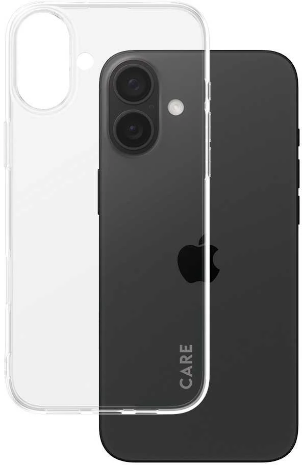 Panzer Glass CARE Fashion dėklas X-Ray Soft Basic iPhone 16 Plus, skaidrus