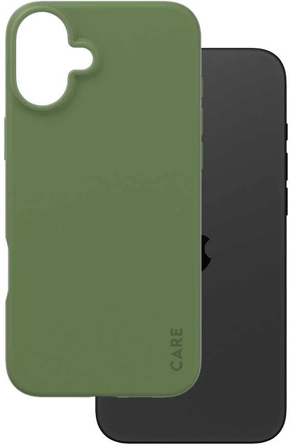 Dėklas Panzer Glass PanzerGlass PanzerGlass CARE mados spalvos iPhone 16 Plus grün