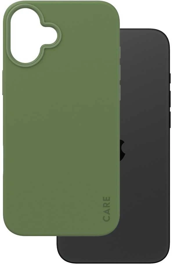 Panzer Glass CARE by PanzerGlass Fashion Apple iPhone 16 Plus 6.7" dėklas telefonui žalios spalvos/dėklas telefonui žalios spalvos MagSafe 1387
