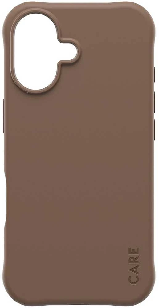„Panzer Glass CARE by PanzerGlass“ madingas „Samba MagSafe“ dėklas, skirtas „iPhone 17“ – rudas