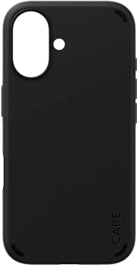 Panzer Glass Care by PanzerGlass Feature Double Defense Apple iPhone 16 6.1" dėklas telefonui juodos spalvos 1333