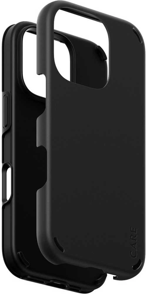 Panzer Glass CARE by PanzerGlass Feature Double Defense Case Apple iPhone 16 Pro 6.3" dėklas telefonui juodos spalvos 1334