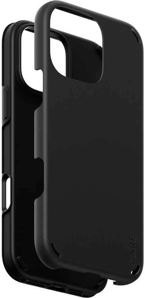 Panzer Glass Care by PanzerGlass Feature Double Defense Apple iPhone 16 Pro 6.3" dėklas telefonui juodos spalvos 1336