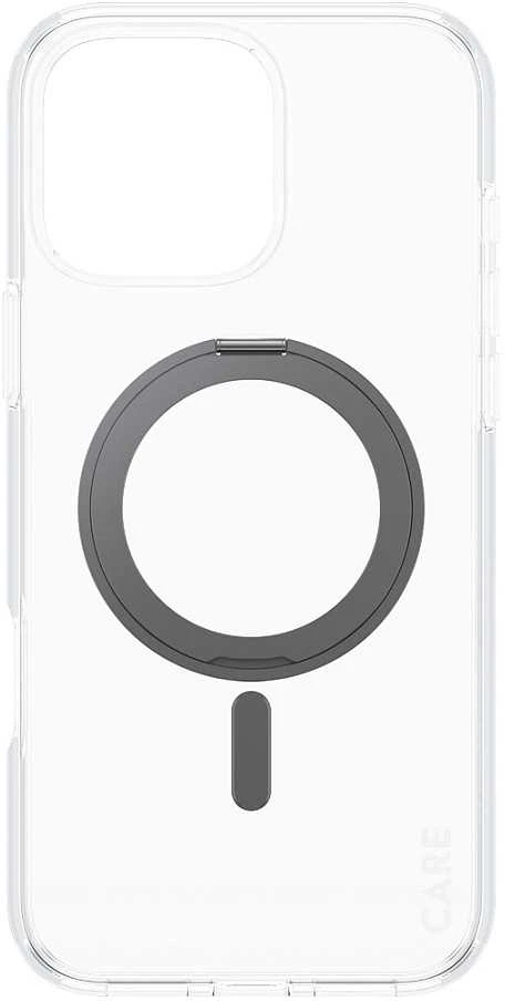 Panzer Glass CARE by PanzerGlass Feature Kickstand Case Apple iPhone 16 Pro Max 6.9" dėklas telefonui juodos spalvos/dėklas telefonui juodos spalvos MagSafe 1324