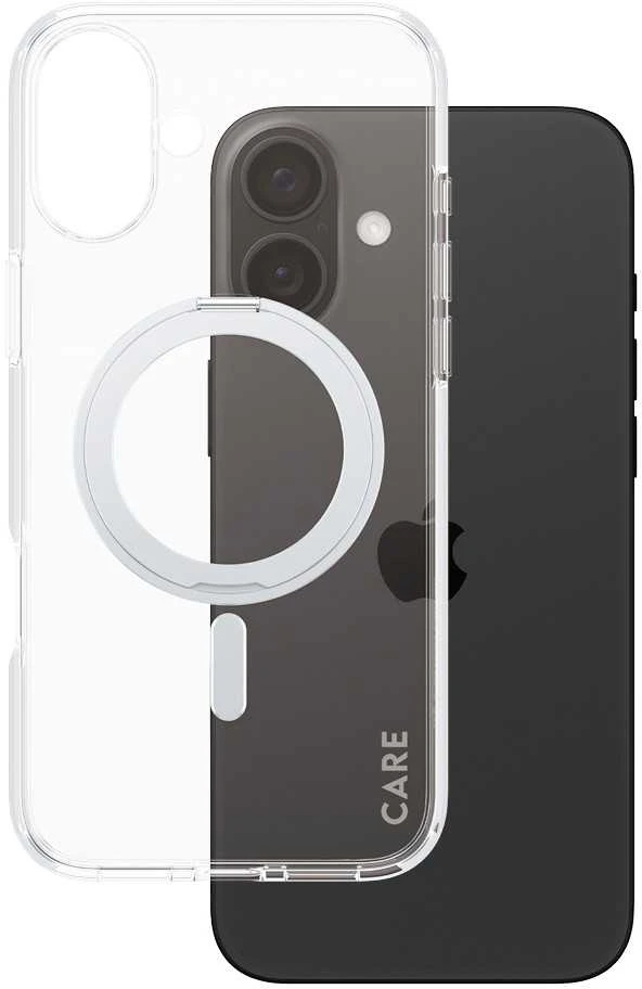 Panzer Glass CARE by PanzerGlass Feature su stoveliu Apple iPhone 16 Plus 6.7" sidabrinis/sidabrinis MagSafe 1327