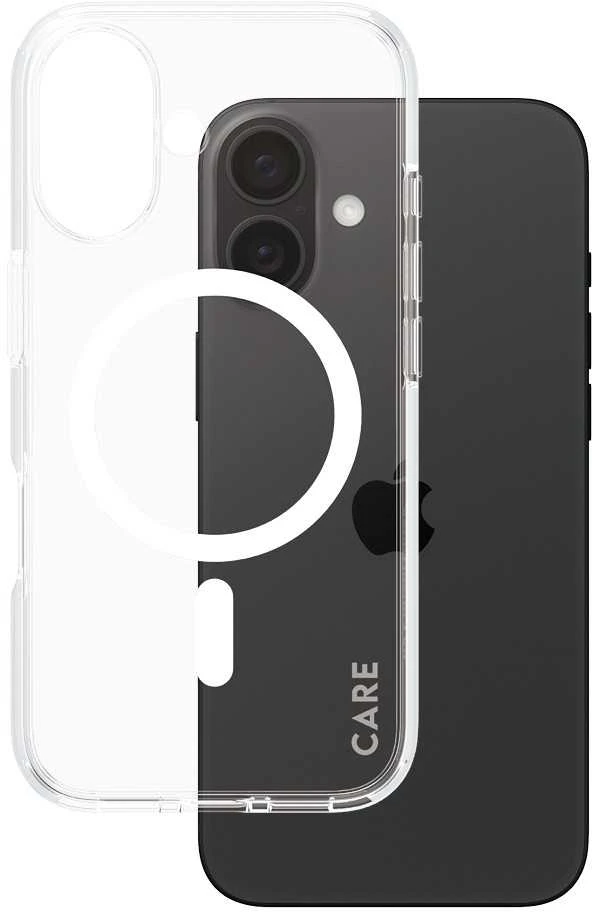 PanzerGlass Flagship Apple iPhone 16 6.1 Panzer Glass CARE " baltas MagSafe 1337