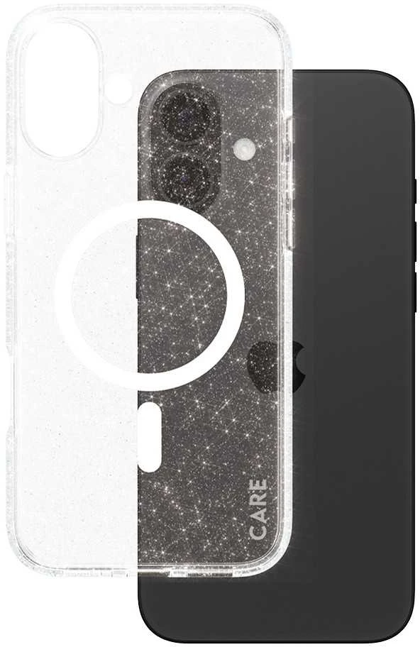 Panzer Glass CARE by PanzerGlass Flagship Star Lit Apple iPhone 16 Plus 6.7" dėklas telefonui baltos spalvos MagSafe 1343