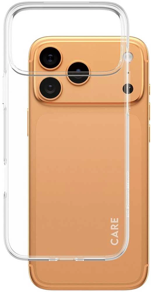 Panzer Glass „CARE by PanzerGlass“ madingas minkštas „X-Ray“ dėklas, skirtas „iPhone 17 Pro Max“ – permatomas