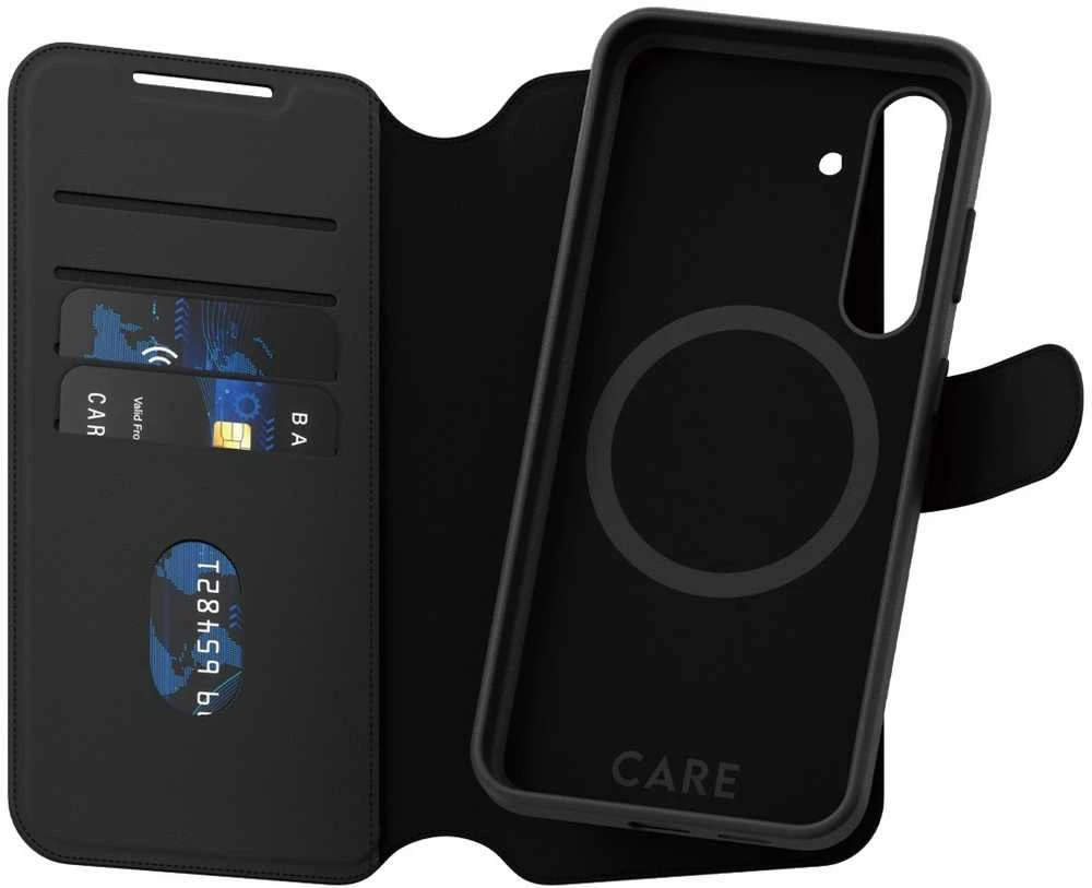 Panzer Glass CARE by PanzerGlass Feature Tango 2in1 Wallet Samsung Galaxy S24 Plus dėklas telefonui juodos spalvos 1164