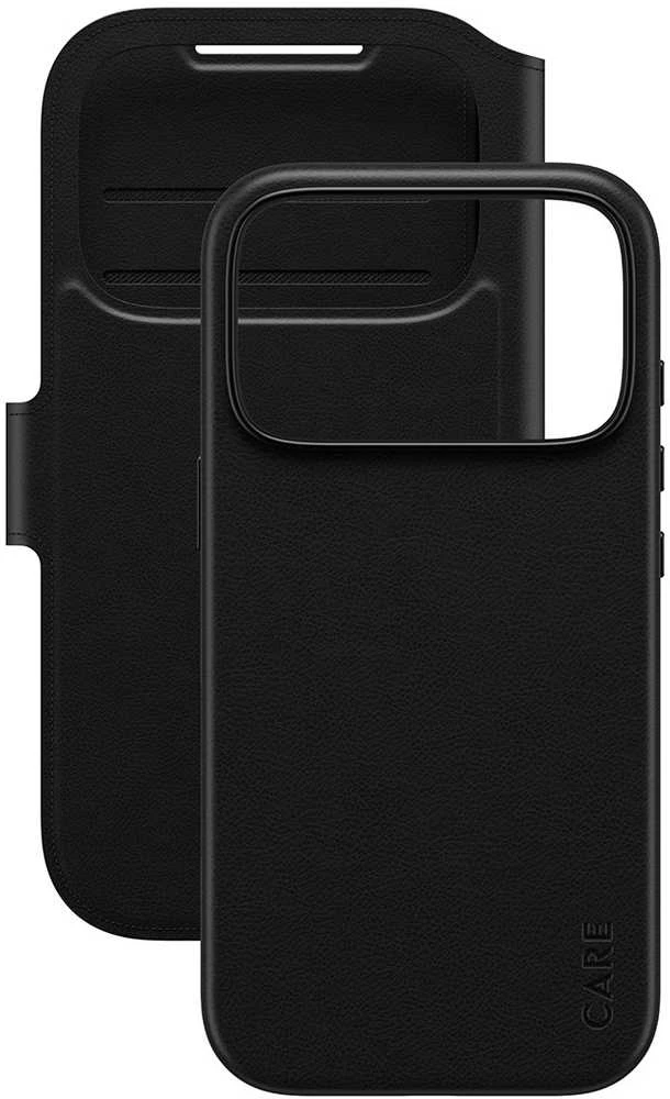 „Panzer Glass CARE by PanzerGlass Feature Tango 2in1“ piniginės dėklas su „MagSafe“ jungtimi, skirtas „iPhone 17 Pro“ – Juodas