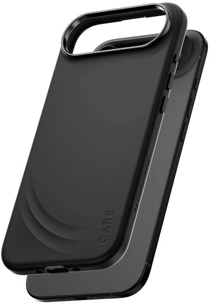 „Panzer Glass CARE by PanzerGlass“ su „FLOW MagSafe“ dėklu, skirtu „iPhone Air“ – Juodas
