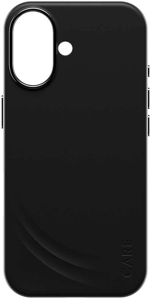 „Panzer Glass CARE by PanzerGlass“ su „FLOW MagSafe“ dėklu, skirtu „iPhone 17“ – Juodas