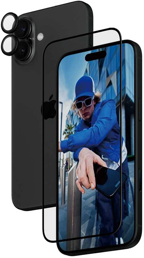 Panzer Glass „PanzerGlass“ – „iPhone 16 Plus“ ekrano ir kameros apsaugos 2 viename rinkinys