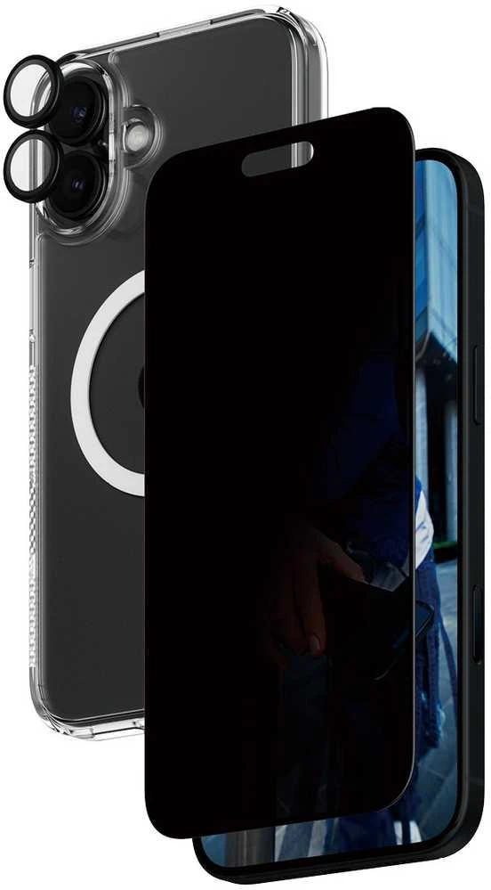 Panzer Glass „PanzerGlass“ – „iPhone 16 Plus“ 3 viename privatumo apsaugos rinkinys