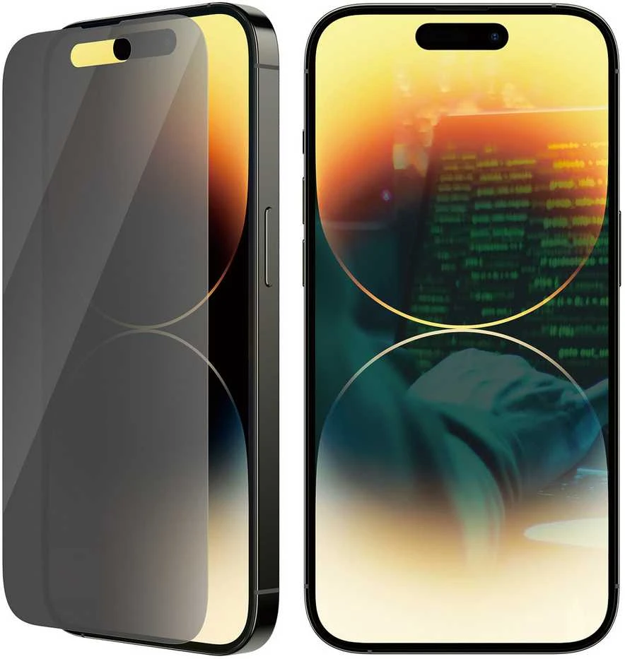 Panzer Glass PanzerGlass | Ekrano apsauga | Apple | iPhone 14 Pro | Stiklas | Juodas | Classic Fit | Privatumas