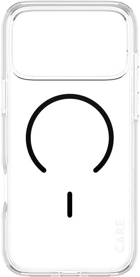 Panzer Glass Dėklas CARE by PanzerGlass Flagship Urban Explorer w. Juodas MagSafe do iPhone 17 Pro Max permatomas
