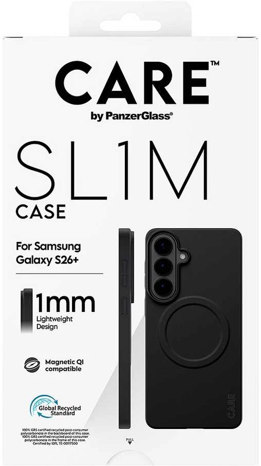 Panzer Glass CARE by PanzerGlass SL1M dėklas, skirtas Samsung Galaxy S26+ - Juodas