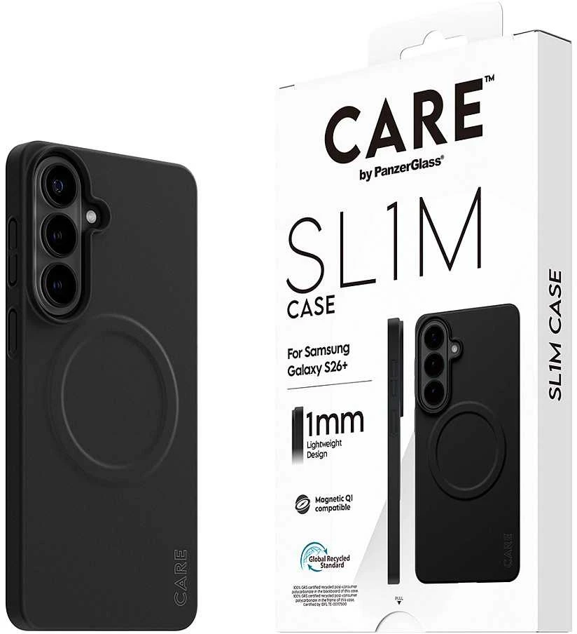 Panzer Glass CARE by PanzerGlass SL1M dėklas, skirtas Samsung Galaxy S26+ - Juodas