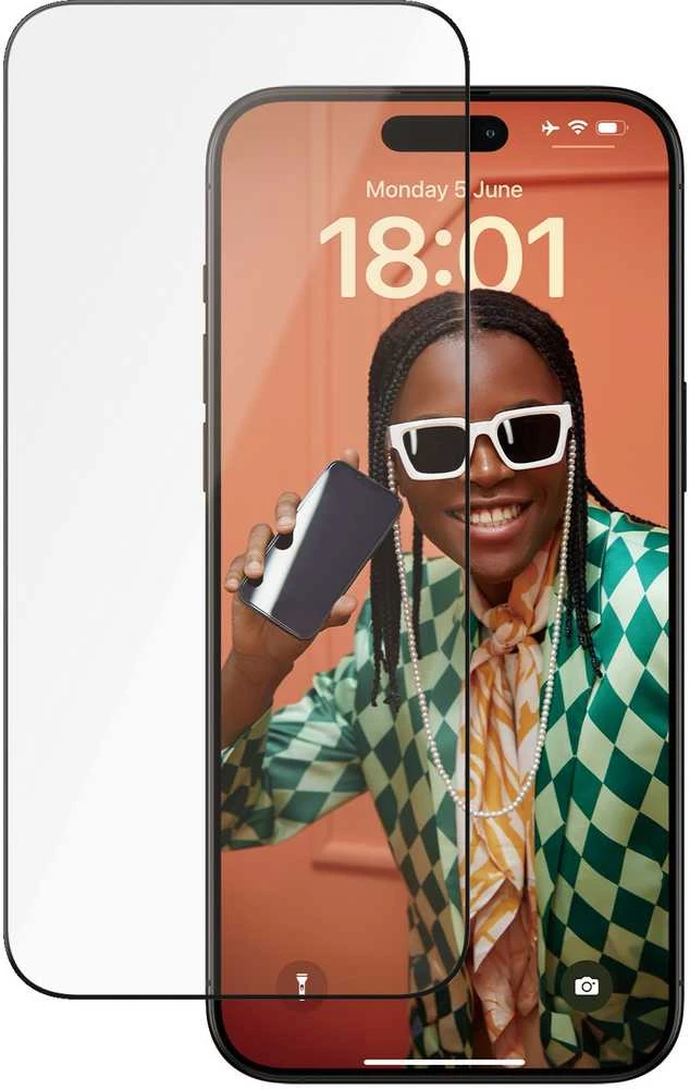 Panzer Glass PanzerGlass | Ekrano apsauga | Apple | iPhone 15 Pro Max | Stiklas, Keramika | Skaidrus | Itin platus pritaikymas w. EasyAligner