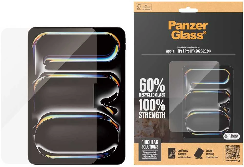Panzer Glass PanzerGlass Ultra-Wide Fit | 2831 | 11" | Ekrano apsauga | Skaidri