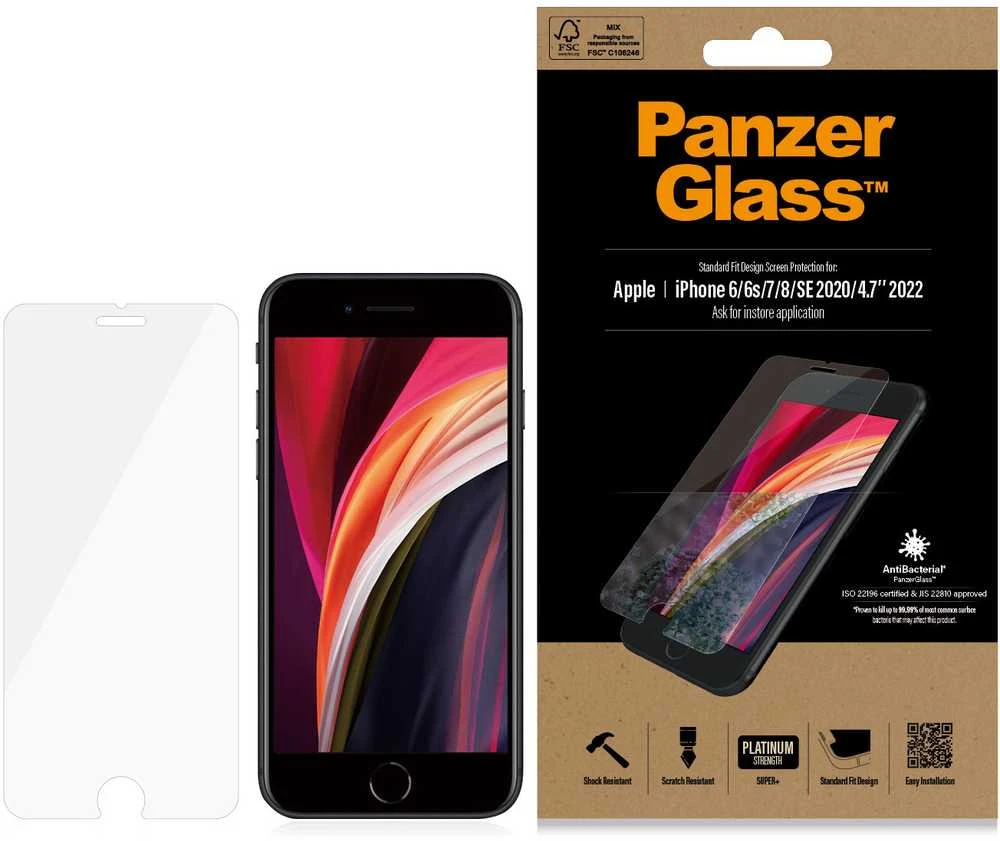 Panzer Glass PanzerGlass 2684 ekrano apsauga Skaidri ekrano apsauga Mobilusis telefonas / išmanusis Apple 1 vnt