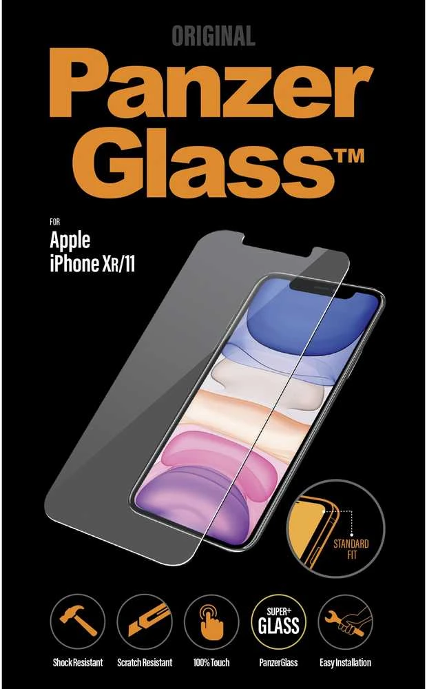 Panzer Glass PanzerGlass | Apple | iPhone XR/11 | Hibridinis stiklas | Skaidrus | Viso kadro aprėptis; Suapvalinti kraštai; 100 % prisilietimo išsaugojimas | Ekrano apsauga