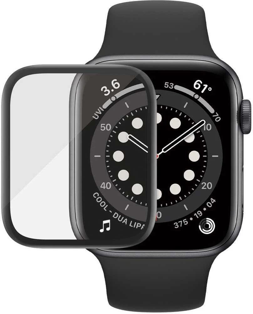 Apsauginis ekrano dėklas Apple Watch 4/5, Juodos spalvos, 44mm