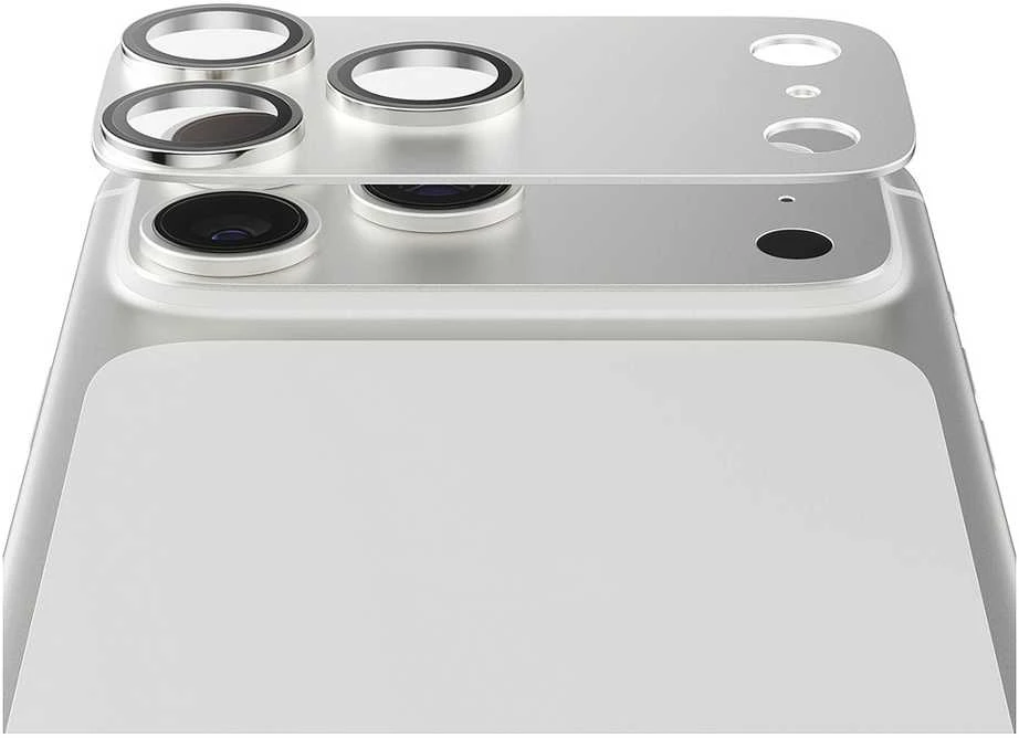 Panzer Glass PanzerGlass Fender Camera Protector for iPhone 17 Pro Max - Sidabrinis