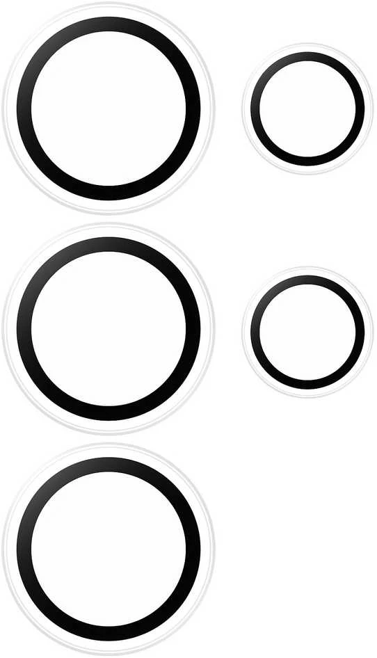 Panzer Glass PanzerGlass Hoops objektyvo apsauga Samsung Galaxy S25 Ultra, skaidrus