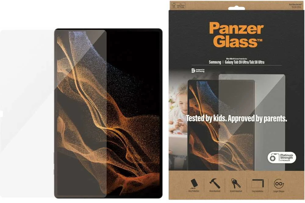 Panzer Glass PanzerGlass | Ultra Case | Galaxy Tab S8 | Juodas