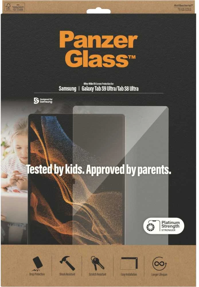 Panzer Glass PanzerGlass | Ultra Case | Galaxy Tab S8 | Juodas