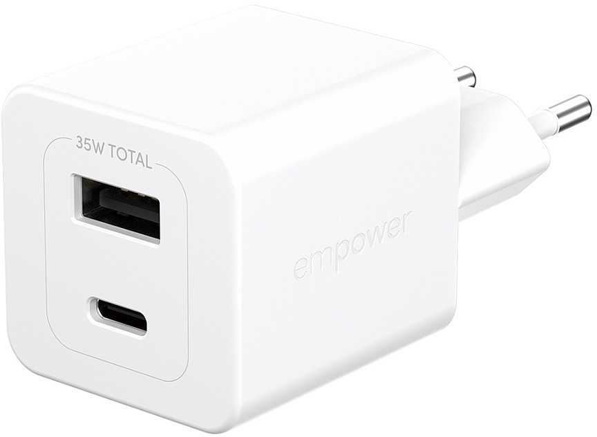 Panzer Glass Įkroviklis PanzerGlass empower Turbo jungiama į tinklą 1x USB-A 1x USB-C 35 W (EM94326)