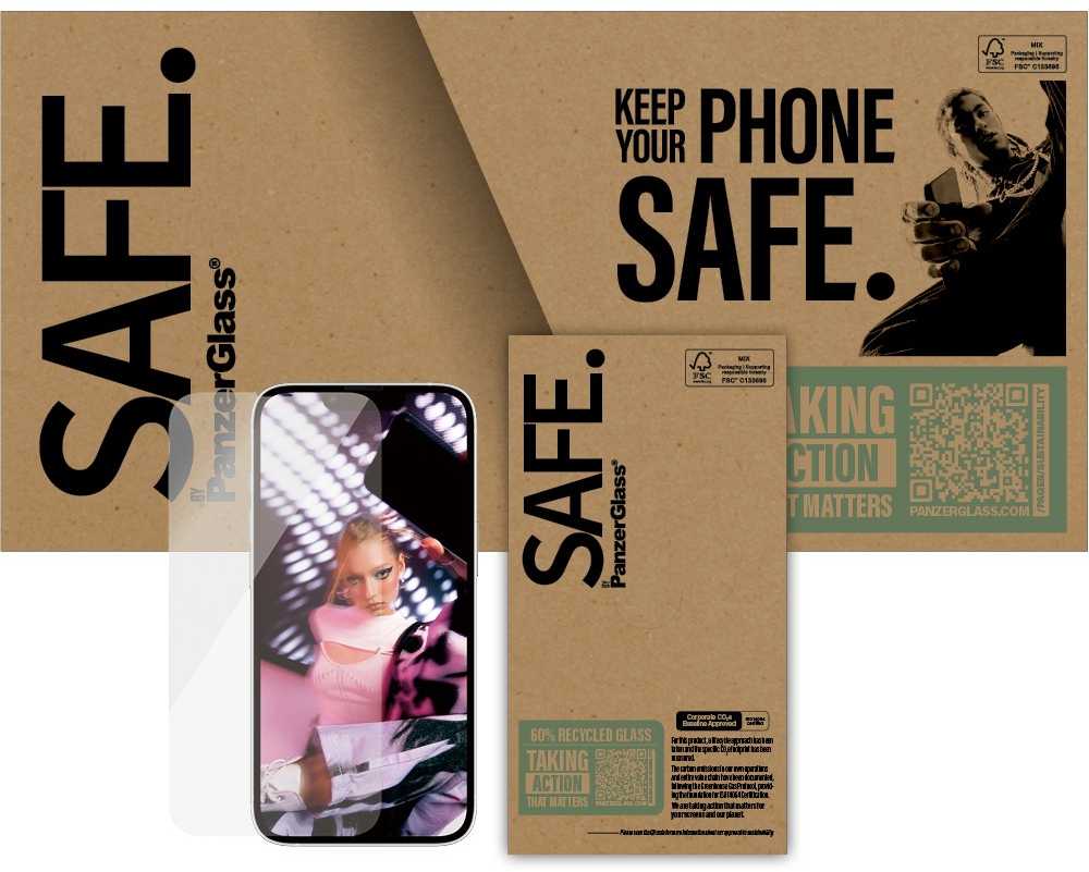 Panzer Glass SAFE BY PANZERGLASS SCREEN - PROTECTOR IPHONE SE (2025)/14/13