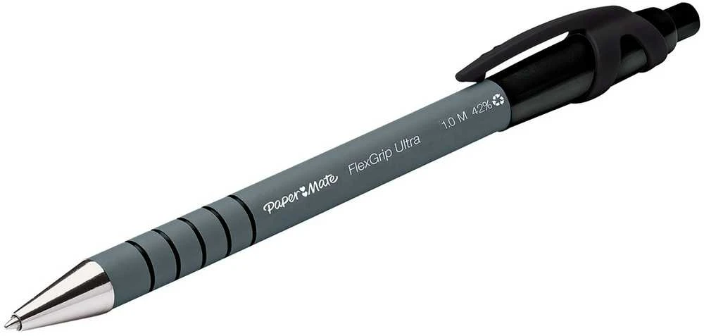 Papermate Paper Mate Flexgrip Ultra automatinis rašiklis, juodas