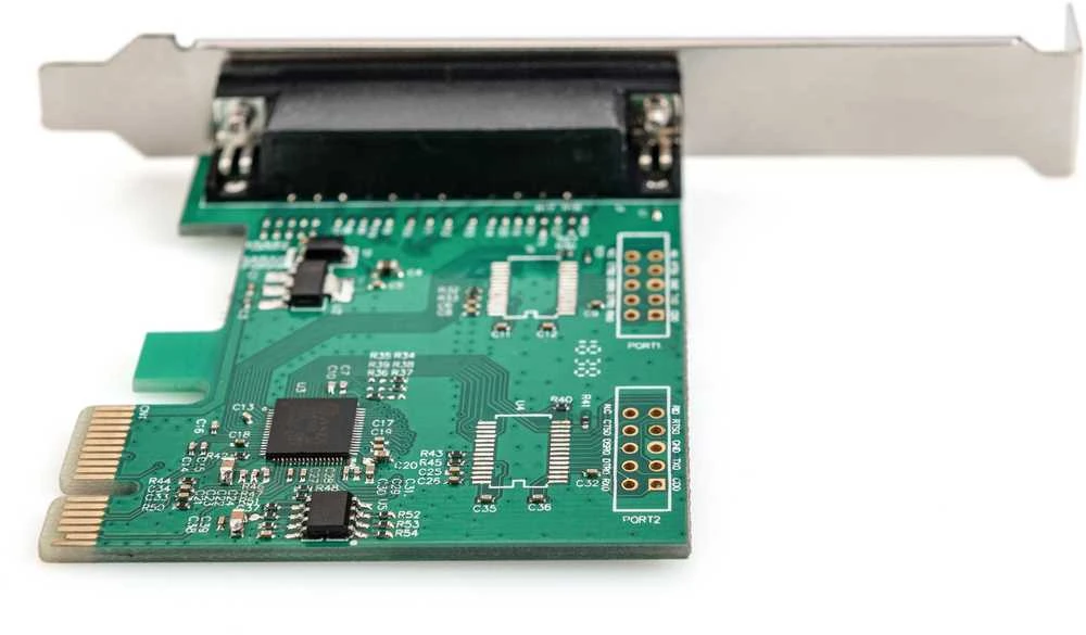 Assmann Electronic DIGITUS PCIexpress Add-On kortelė Lygiagreti 1 prievadas 1xDB25 F Slot Bracket + LP Bracket OXPCIe952 lustų rinkinys
