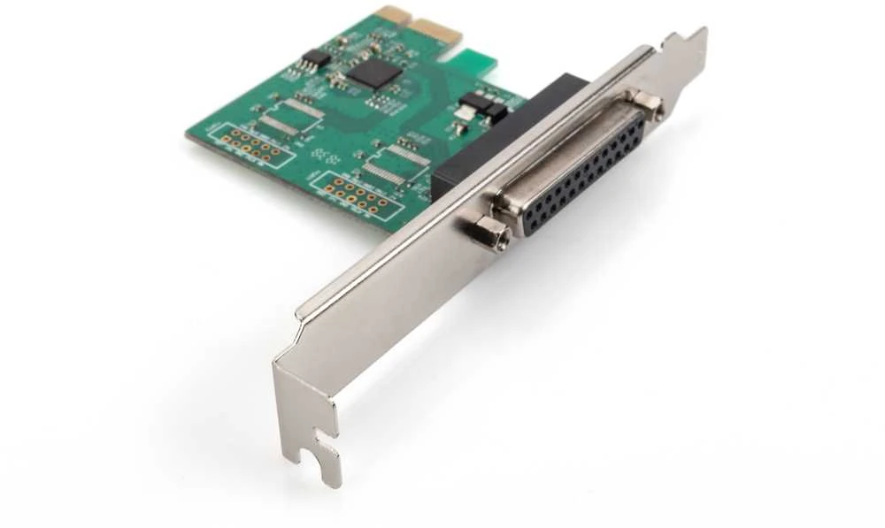 Assmann Electronic DIGITUS PCIexpress Add-On kortelė Lygiagreti 1 prievadas 1xDB25 F Slot Bracket + LP Bracket OXPCIe952 lustų rinkinys
