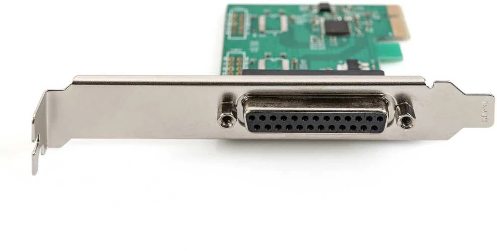 Assmann Electronic DIGITUS PCIexpress Add-On kortelė Lygiagreti 1 prievadas 1xDB25 F Slot Bracket + LP Bracket OXPCIe952 lustų rinkinys
