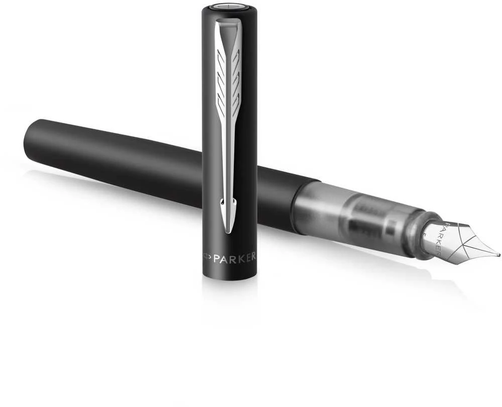 Parker Parker Vector XL Metallic Juodas C.C. Fountain Pen M