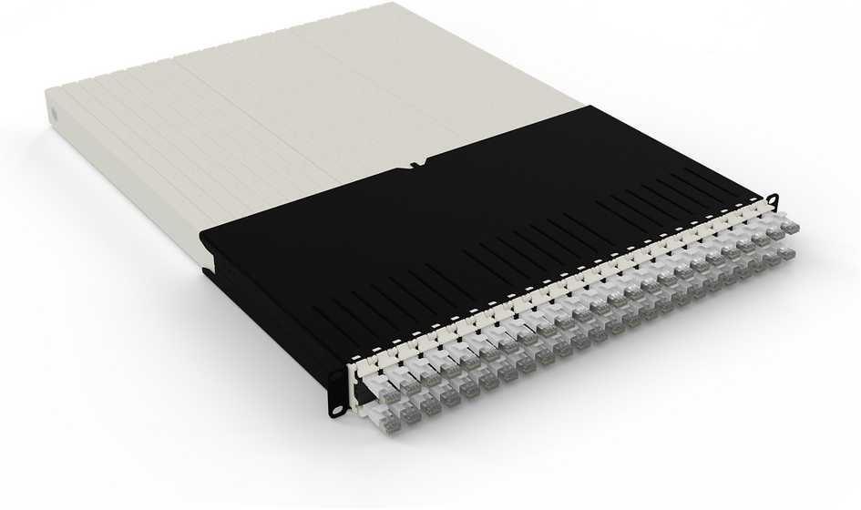 Serwer PATCHBOX 30RU / STP / Baltas