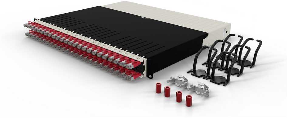 Serwer PATCHBOX 8RU / STP / Raudona